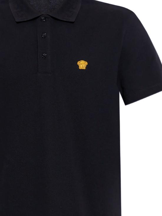 26SS 베르사체 폴로 티셔츠 1013906 1A156941UP60 Blue - VERSACE