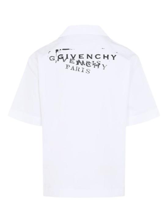26SS 지방시 반팔 셔츠 BM618F 1YJQ100 White - GIVENCHY