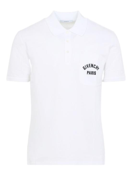 26SS 지방시 폴로 티셔츠 BML00T 3YSD100 White