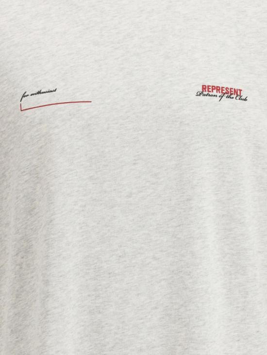 26SS 리프레젠트 반팔 티셔츠 MLM4274 30 CREAM MARL - REPRESENT