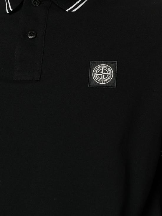 26SS 스톤 아일랜드 폴로 티셔츠 152200010 S0018V0029 Black - STONE ISLAND