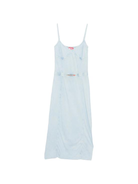 26SS 디젤 미디 원피스 A183580KIBY 01C Azzurro