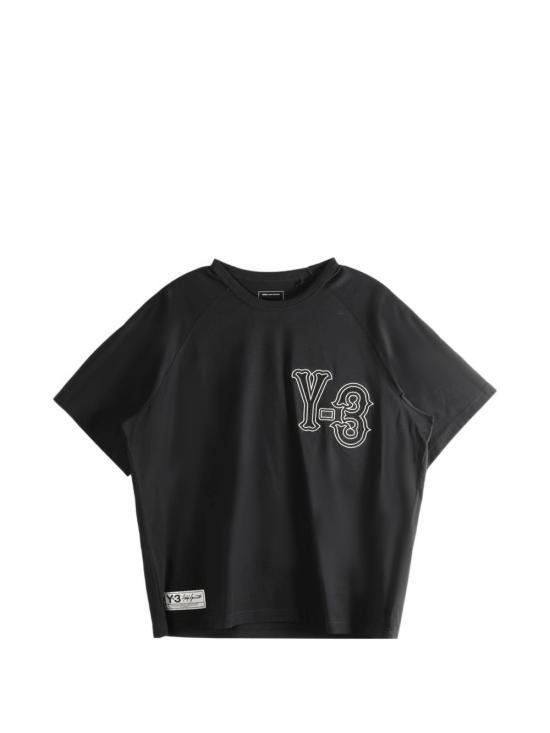 26SS 와이쓰리 반팔 티셔츠 KQ9307 Black