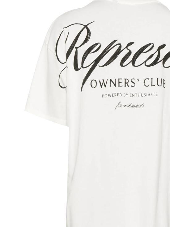 26SS 리프레젠트 반팔 티셔츠 OCM41201 072 FLAT WHITE - REPRESENT