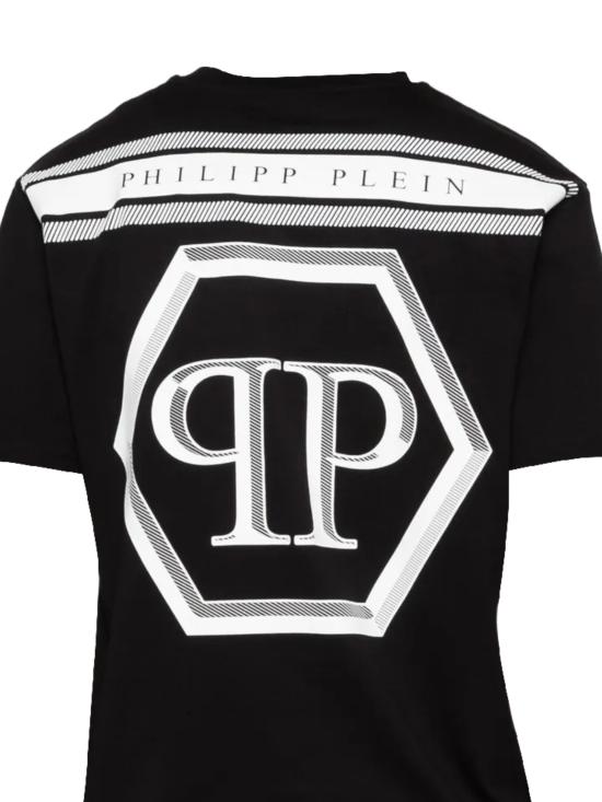 26SS 필립 플레인 반팔 티셔츠 MTK8886 PJY002N02 Black - PHILIPP PLEIN
