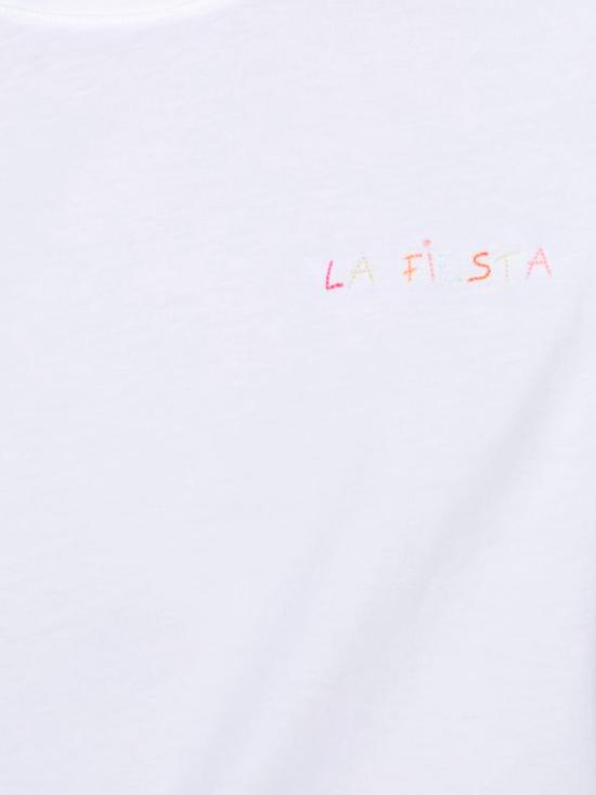 26SS 메종 라비쉬 반팔 티셔츠 XWPOPINFIESTA WHITE - MAISON LABICHE