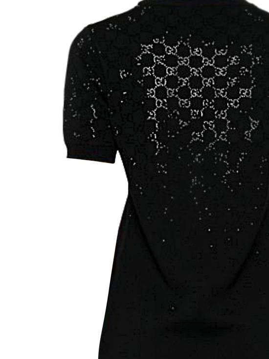 26SS 구찌 미디 원피스 852066 XKFB31043 Black - GUCCI