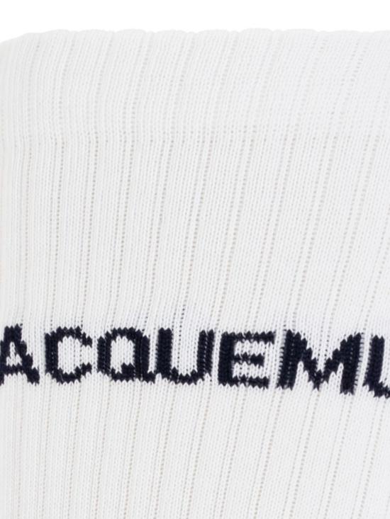 26SS 자크뮈스 양말 ACU00003AY00001 100 White - JACQUEMUS