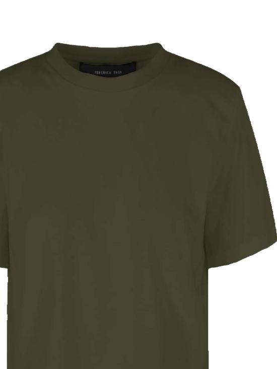 26SS 페데리카 토시 반팔 티셔츠 42651481 88 MILITY - FEDERICA TOSI