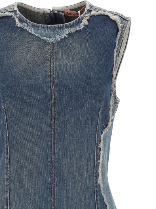 26SS 아크네 스튜디오 미디 원피스 A20932 AUZ MID BLUE - ACNE STUDIOS