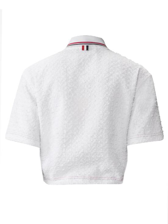 26SS 톰브라운 반팔 티셔츠 FLL214A 06751100 White - THOM BROWNE