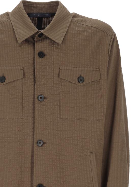 26SS 해리스와프런던 수트 자켓 CH9320PYG YG13 MOLE BROWN - HARRIS WHARF LONDON