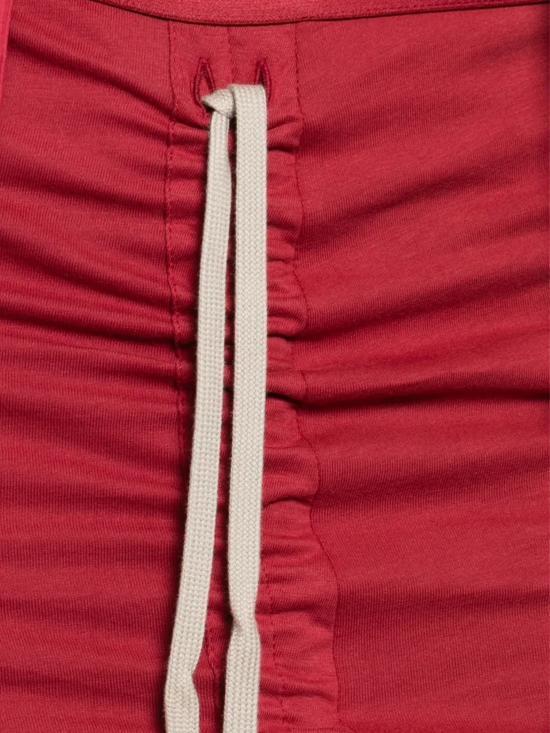 26SS 릭오웬스 몽클레어 미디 스커트 MU01F8H02 89AHD46E Carnelian - RICK OWENS MONCLER