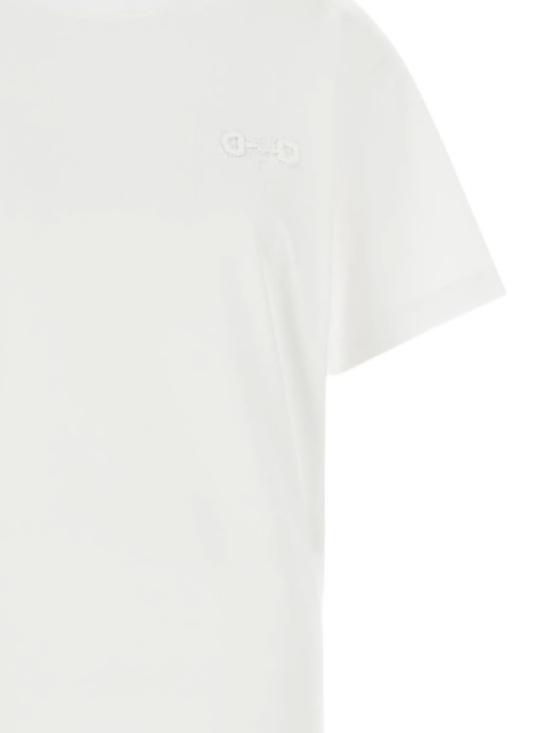 26SS 구찌 자수 코튼 저지 티셔츠 837959 XJHMR9051 White - GUCCI