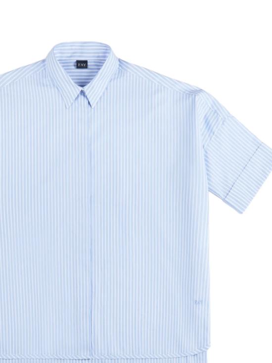 26SS 페이 셔츠 NCWA552552S ZCMU006 CIELO SCURO - FAY