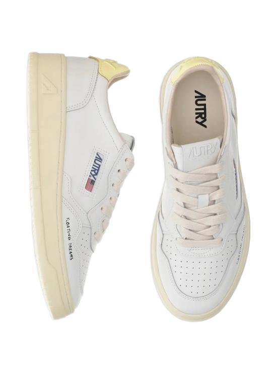 26SS 오트리 메달리스트 로우 스니커즈 AULW DL02WHT LEMON - AUTRY