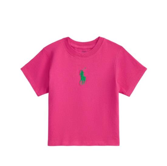 26SS [키즈] 폴로 랄프로렌 티셔츠 313A95934 002COLLEGE PINK College pink