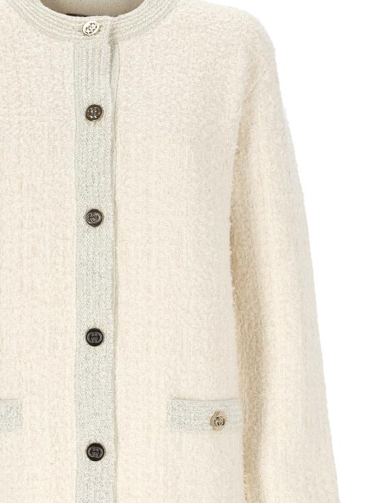 26SS 구찌 스웨터 851946 XKFAR9943 IVORY SILVER MC - GUCCI