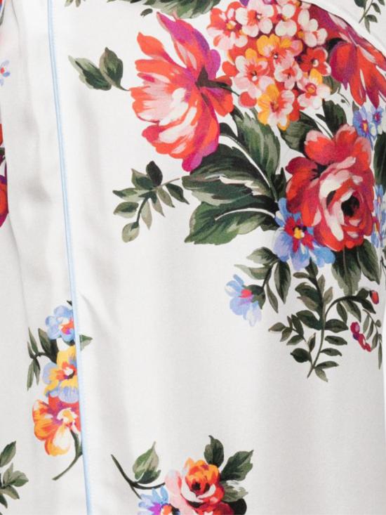 26SS 돌체앤가바나 팔라초 팬츠 FTDBNT IS11IHA5ZO MAZZ FIORI BIANCO - DOLCE & GABBANA