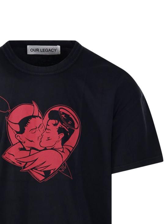 26SS 아워레가시 반팔 티셔츠 M2266LL X LOVE STORY PRINT - OUR LEGACY