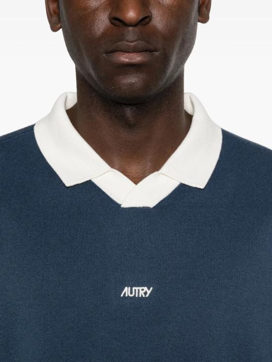 26SS 오트리 폴로 티셔츠 POPX 024B Blue - AUTRY