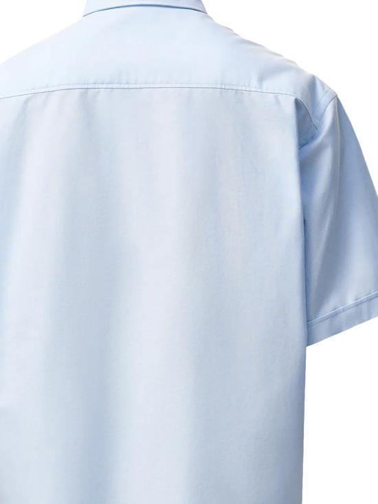 26SS 아미 반팔 셔츠 HSH823 CO0031450 Blue - AMI