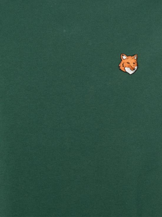 26SS 메종키츠네 반팔 티셔츠 PM00107KJ7026 P399 Green - MAISON KITSUNE