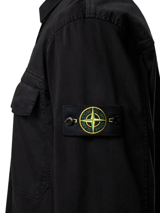 26SS 스톤 아일랜드 긴팔 셔츠 151200015 S0012V0029 Black - STONE ISLAND