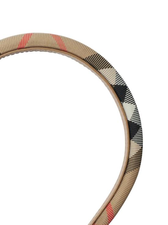 26SS [키즈] 버버리 헤어 액세서리 8108699 X SAND IP CHECK - BURBERRY