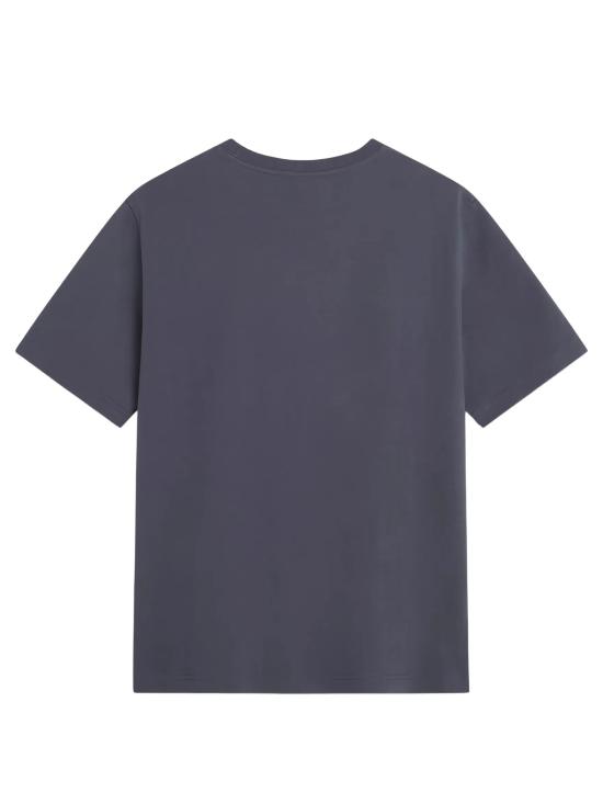 26SS 메종키츠네 반팔 티셔츠 QM00101KJ7025 0422 SHADOW BLUE - MAISON KITSUNE