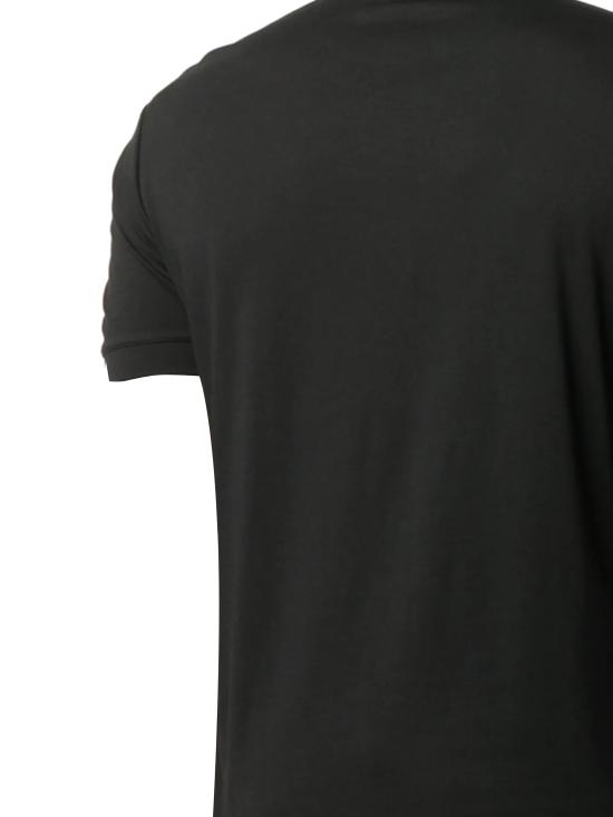 26SS 조르지오 아르마니 반팔 티셔츠 3GST57 SJMCZUC99 Black - GIORGIO ARMANI