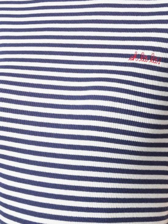 26SS 메종 라비쉬 반팔 티셔츠 NWFOLIESOHLALA OFF WHITE NAVY - MAISON LABICHE