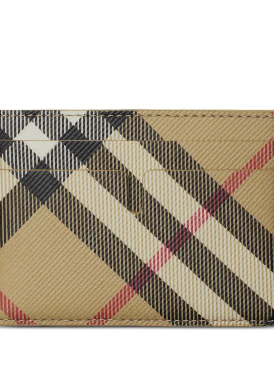 26SS 버버리 체크 카드 케이스 8091914 X Sand - BURBERRY