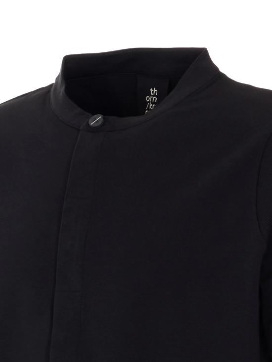 26SS 톰크롬 반팔 티셔츠 MTS95101 BLACK Black - THOM KROM