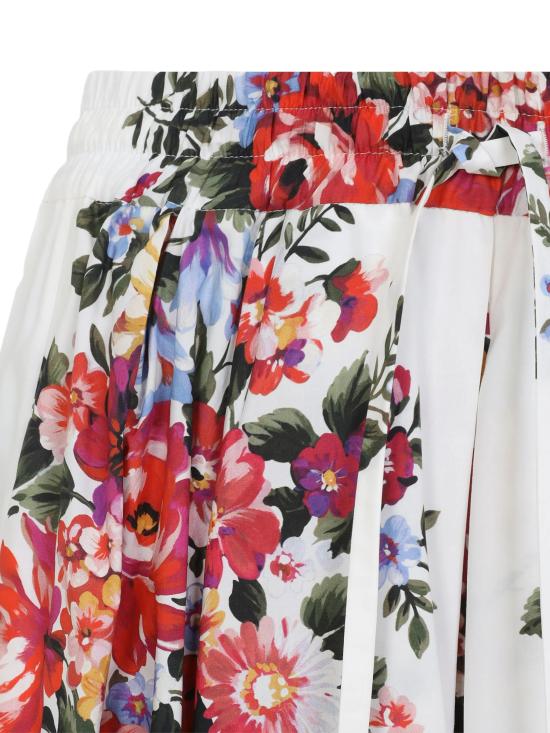 26SS 돌체앤가바나 미디 스커트 F4DC7T HS5UUHA5ZO MAZZO FIORI BIANCO - DOLCE & GABBANA