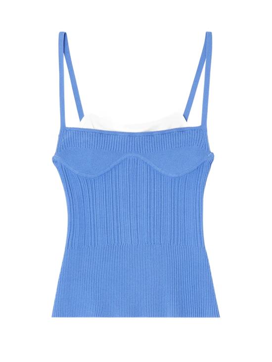 26SS 디젤 M-잔드라 니트 탱크 탑 A20845 0WICK8LF