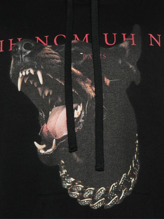 26SS 이놈어닛 후드 티셔츠 NUS26274 009 Black - IH NOM UH NIT
