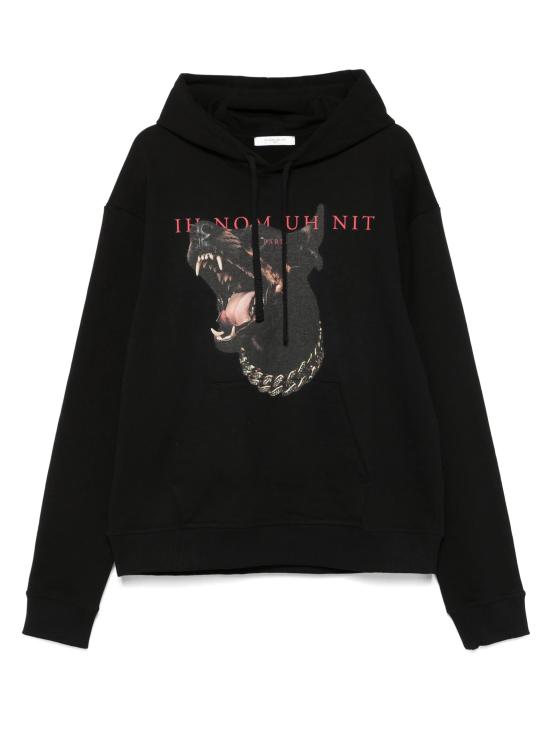 26SS 이놈어닛 후드 티셔츠 NUS26274 009 Black