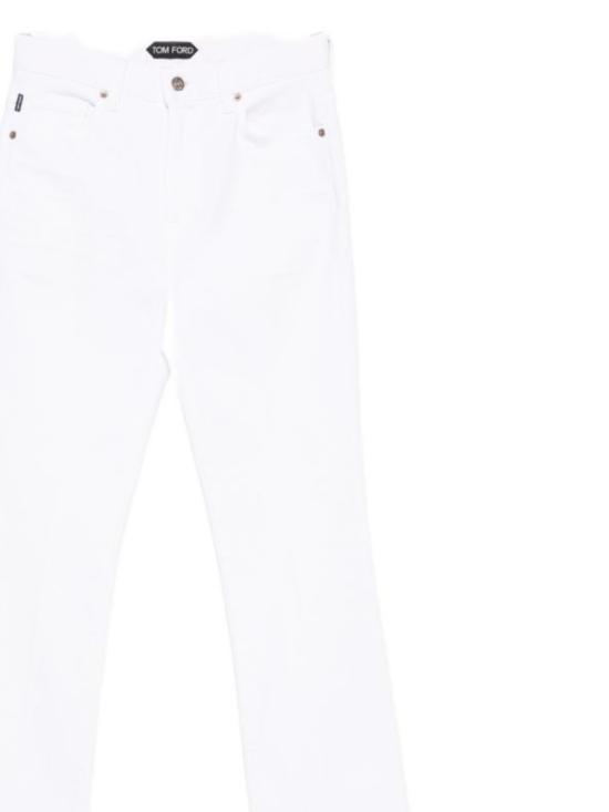 26SS 톰포드 팬츠 PAD115DEX242 WAA Optical white - TOMFORD