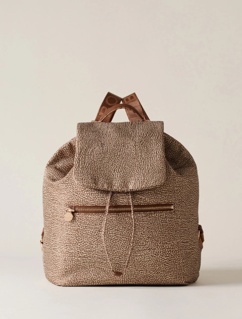 26SS 보르보네제 백팩 934486I15 994 Beige Marrone