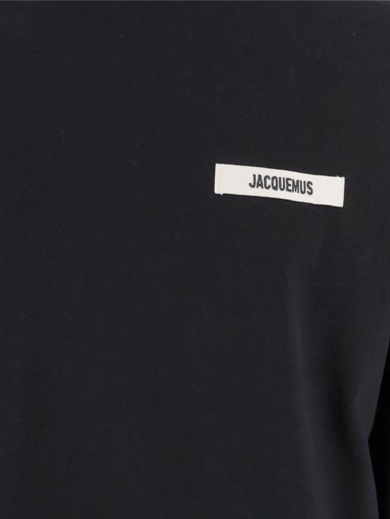 26SS 자크뮈스 반팔 티셔츠 TSM00570AJ00226 990 Black - JACQUEMUS