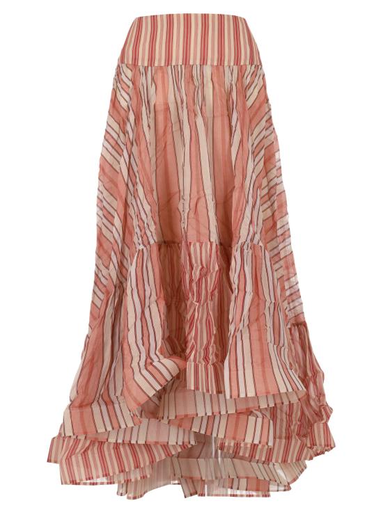 26SS 짐머만 미디 스커트 7223SC261 RED STRIPE