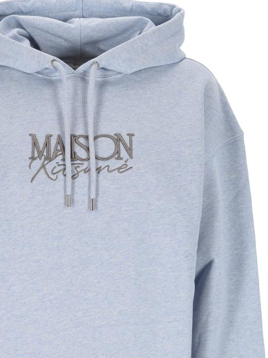 26SS 메종키츠네 스웨터 QW00700KM0341 0504 PURE BLUE MELANGE - MAISON KITSUNE