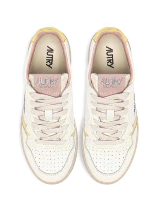 26SS 오트리 메달리스트 로우 스니커즈 AULW NE14LEM SILK - AUTRY