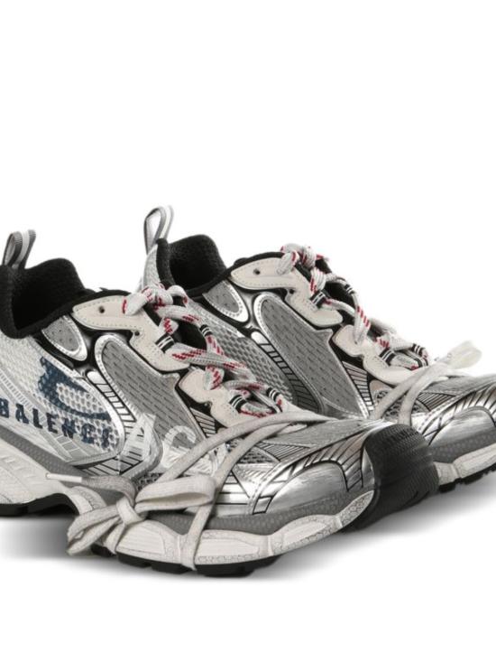 26SS 발렌시아가 3xl 스플릿 로고 스니커즈 840090 W3XSG9239 WHITE NAVY GREY - BALENCIAGA