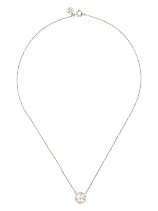 26SS 토리버치 목걸이/팬던트 53420 042 Tory Silver Crystal