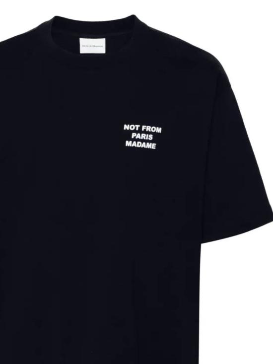 26SS 드롤드무슈 반팔 티셔츠 PERMTS203CO002 NY Blue - DROLE DE MONSIEUR