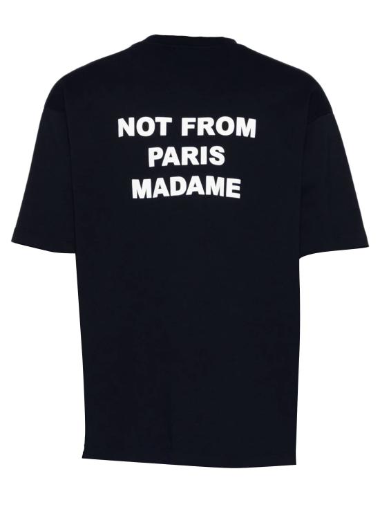 26SS 드롤드무슈 반팔 티셔츠 PERMTS203CO002 NY Blue - DROLE DE MONSIEUR