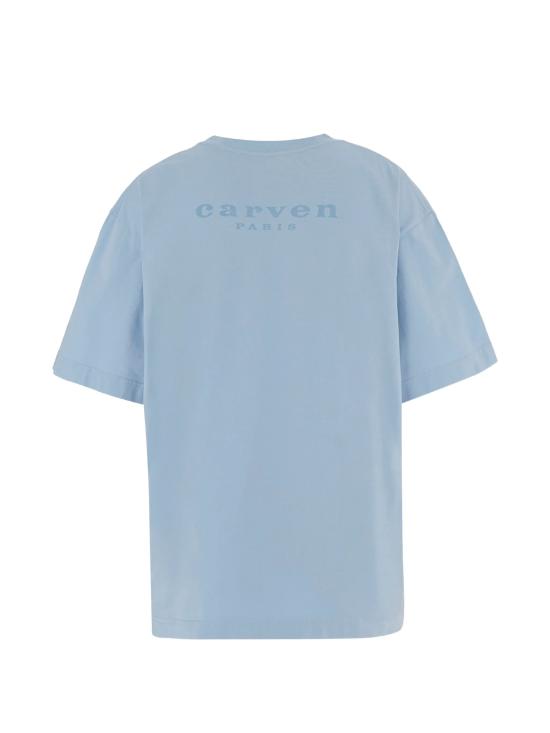26SS 까르벵 반팔 티셔츠 6261K21081 N315 Aqua - CARVEN