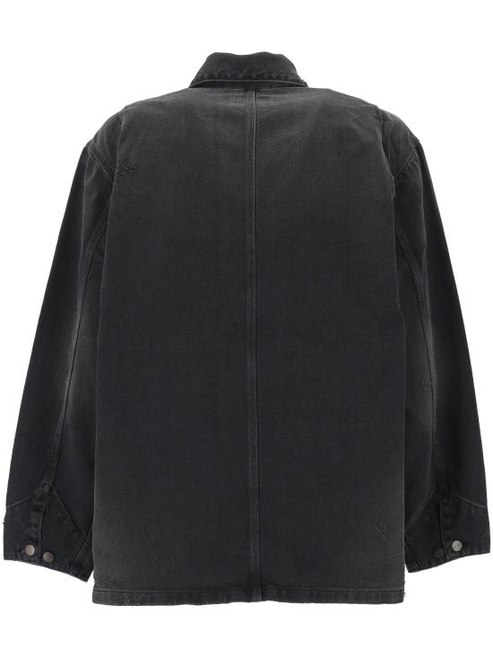 26SS 칼하트 WIP 코트 I036256 89B7BLACK GRIND WASH - CARHARTT WIP